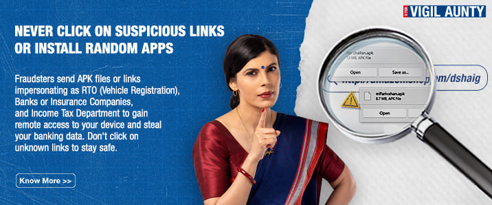APK Scam Awareness banner